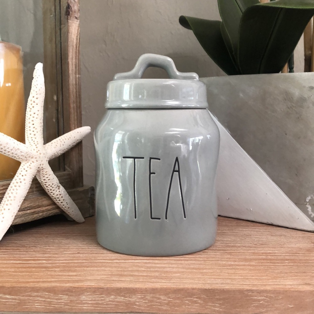 Rae Dunn Tea Container NWT